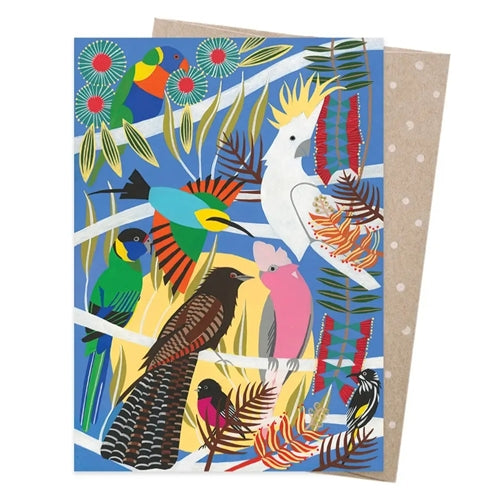 Earth Greetings Earth Greetings Card - Helen Ansell, Birds of Australia