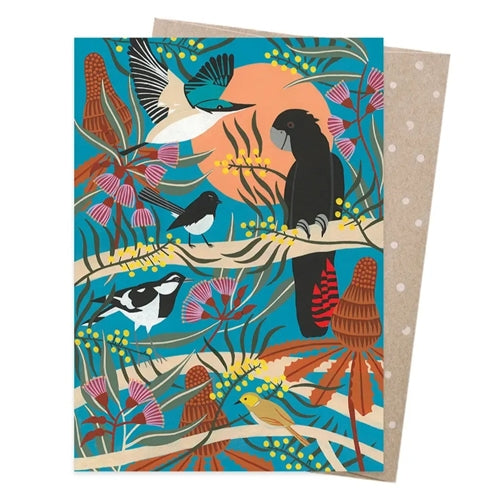 Earth Greetings Earth Greetings Card - Helen Ansell, Birds of the Mid West