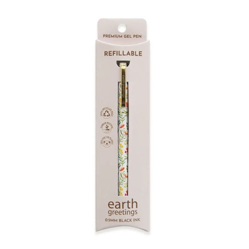 Earth Greetings Earth Greetings Refillable Metal Pen - Everlasting Love
