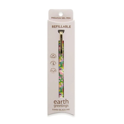 Earth Greetings Earth Greetings Refillable Metal Pen - Native Gems