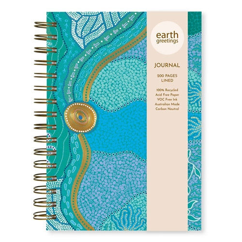 Earth Greetings Earth Greetings Spiral Journal - A5, Lined, Our Favourite Place