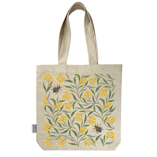 Earth Greetings Earth Greetings Tote Bag - Wattle & Bee