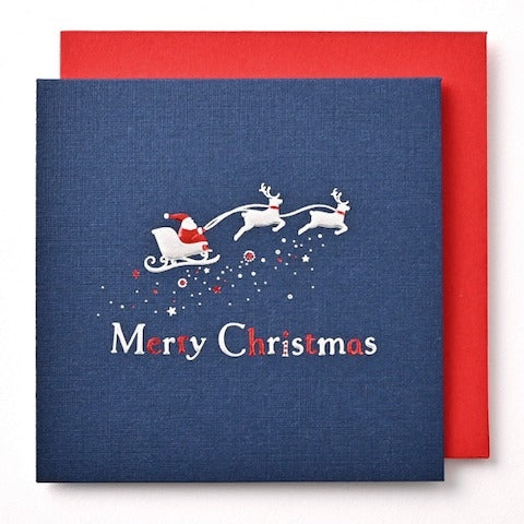 EASE Ease Products Co. Christmas Gift Card - Santa in Sleigh