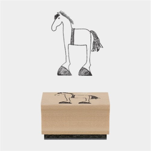 East of India East of India Rubber Stamp - Bessie the Horse