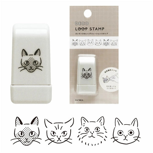 El Commun EL COMMUN Deco Loop Stamp - Cats V2