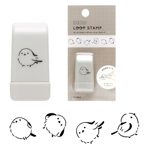 El Commun EL COMMUN Deco Loop Stamp - Long Tailed Tit