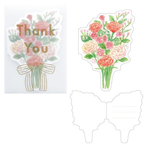El Commun El Commun Mini Card - Thank You, Roses