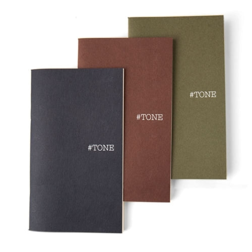 Etranger di Costarica Etranger di Costarica Pocket Notebook Set - Dark Tones, Set of Three