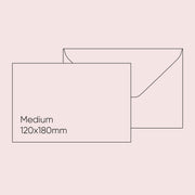 Etrusca Etrusca Envelope - Pink, Medium (120 x 180mm)