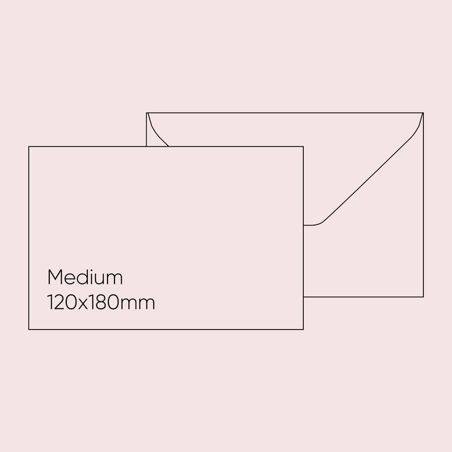 Etrusca Etrusca Envelope - Pink, Medium (120 x 180mm)