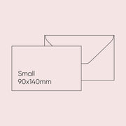 Etrusca Etrusca Envelope - Pink, Small (90 x 140mm)