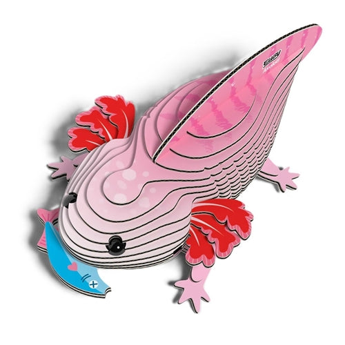 Eugy Eugy 3D Paper Model - Axolotl
