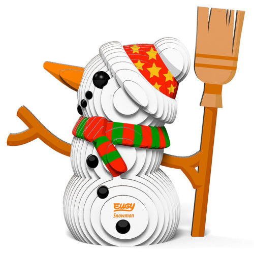 Eugy Eugy 3D Paper Model - Christmas Snowman