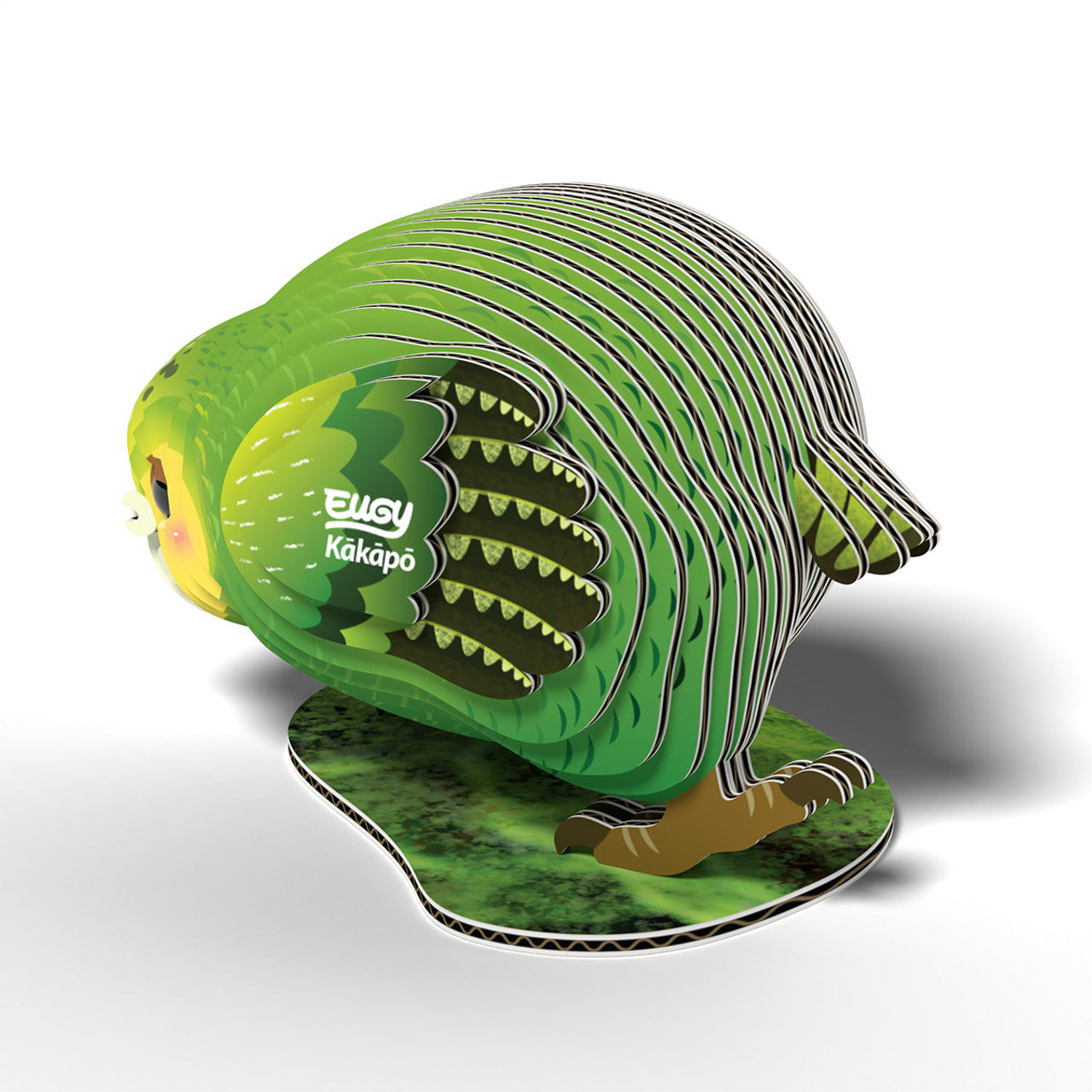 Eugy Eugy 3D Paper Model - Kakapo