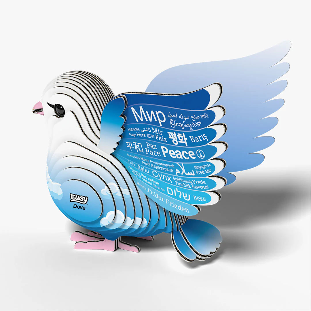 Eugy Eugy 3D Paper Model - Limited Edition, Dove of Peace