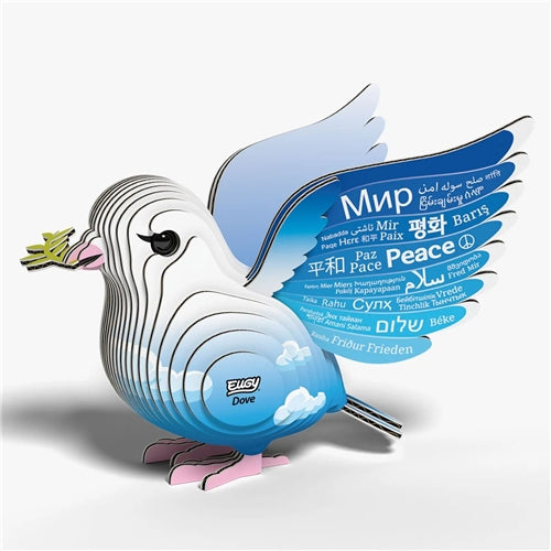 Eugy Eugy 3D Paper Model - Limited Edition, Dove of Peace