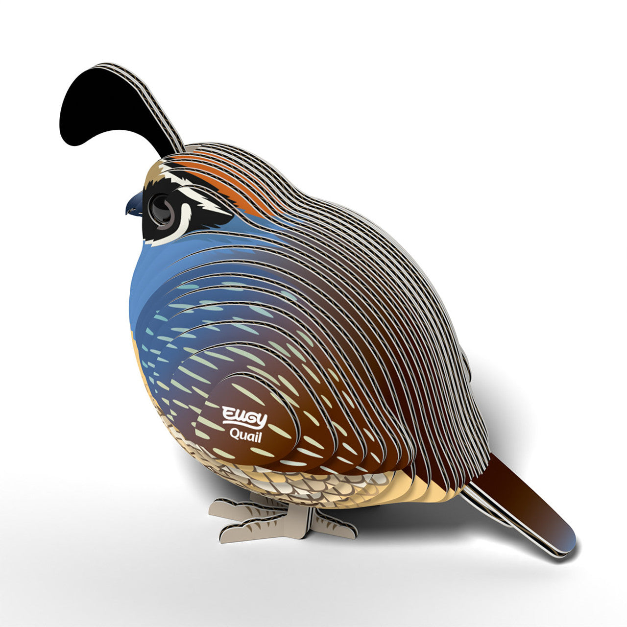 Eugy Eugy 3D Paper Model - Quail