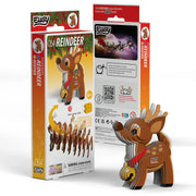 Eugy Eugy 3D Paper Model - Reindeer