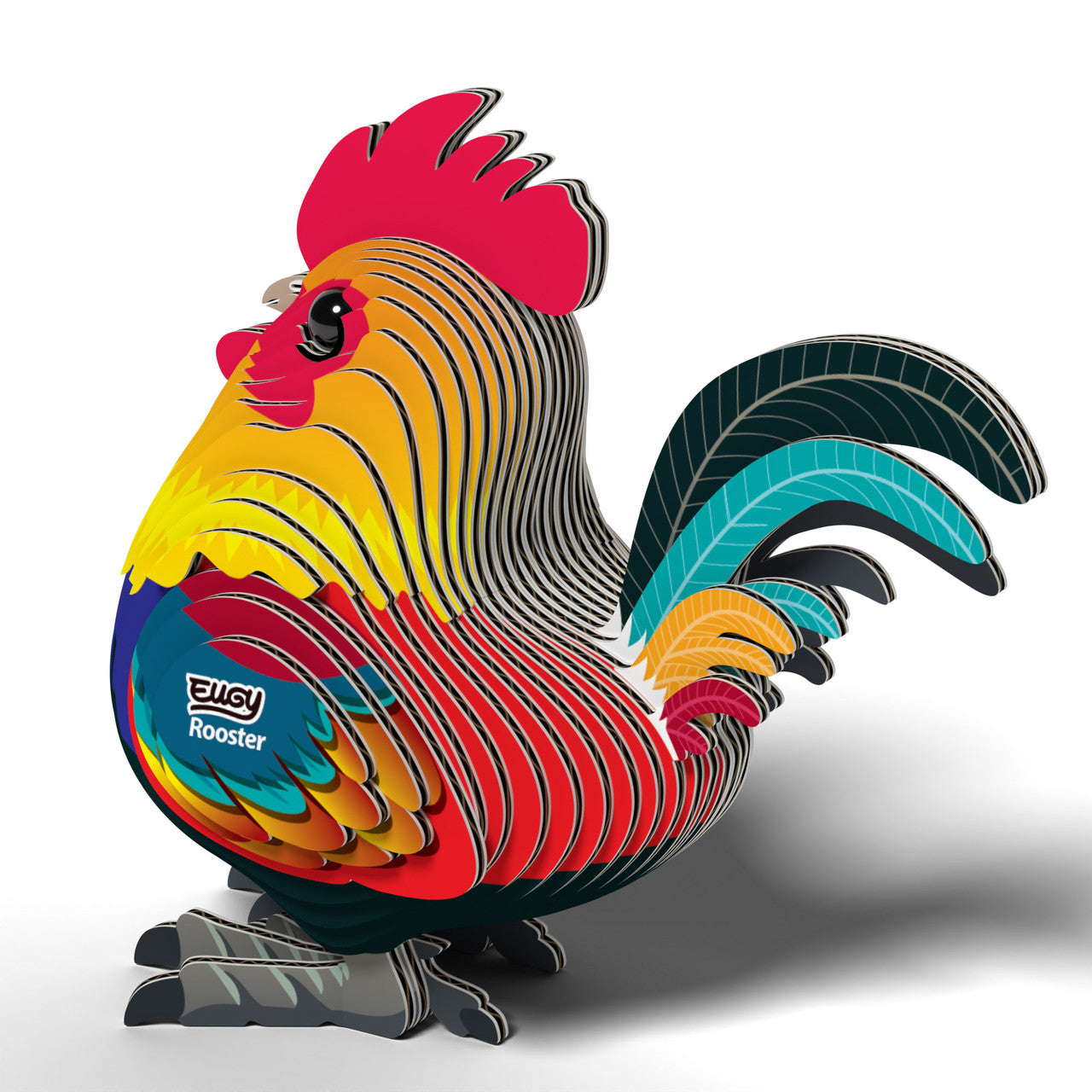 Eugy Eugy 3D Paper Model - Rooster