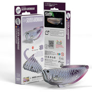 Eugy Eugy 3D Paper Model - Silver Arowana