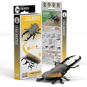 Eugy Eugy 3D Paper Model - Stag Beetle