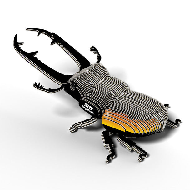 Eugy Eugy 3D Paper Model - Stag Beetle