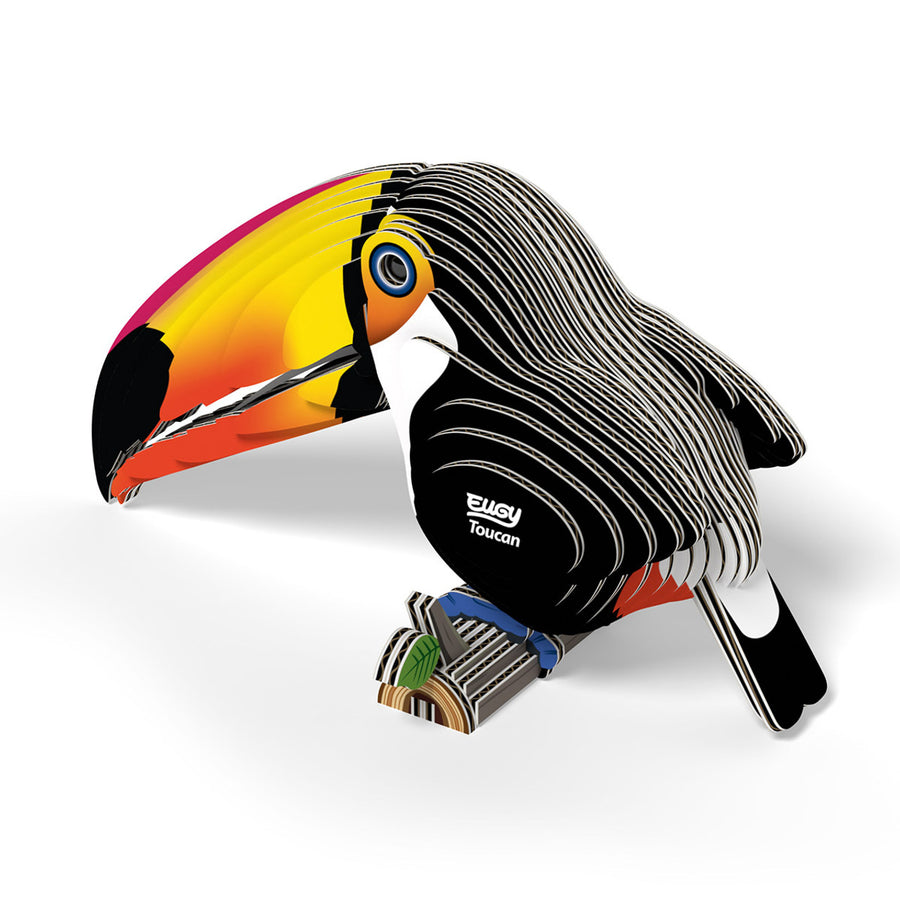 Eugy Eugy 3D Paper Model - Toucan