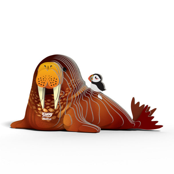 Eugy Eugy 3D Paper Model - Walrus