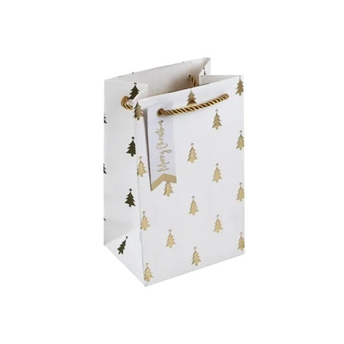 Eurowrap Eurowrap Gift Bag - Embossed Tree, Small