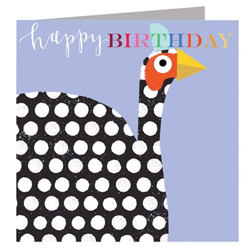 Kali Stileman Greeting Card - Birthday Guinea Fowl