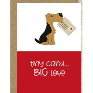 Dandelion Stationery Small Card -Big Love