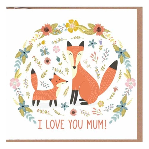 Paper Street Mother's Day Card - Fox Love