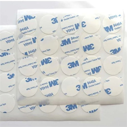 Fiona Ariva 3M Double Sided Round Tissue Tape Adhesive - Pack of 40