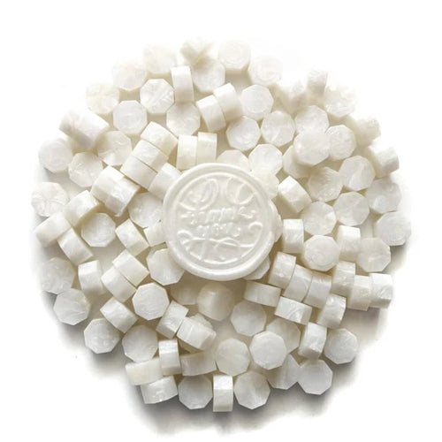 Fiona Ariva Wax Beads - Pearl White