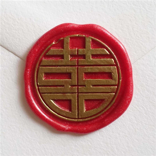 Fiona Ariva Wax Seal Set - Double Happiness