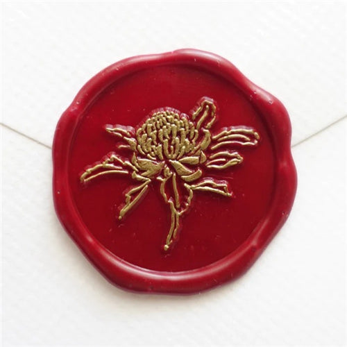 Fiona Ariva Wax Seal Stamp - Waratah