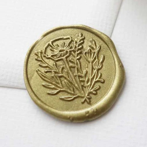 Fiona Ariva Wax Seal Stamp - Wild Flower