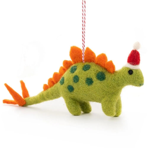 Gifted Hands Gifted Hands Felt Christmas Ornament - Dean the Dinosaur