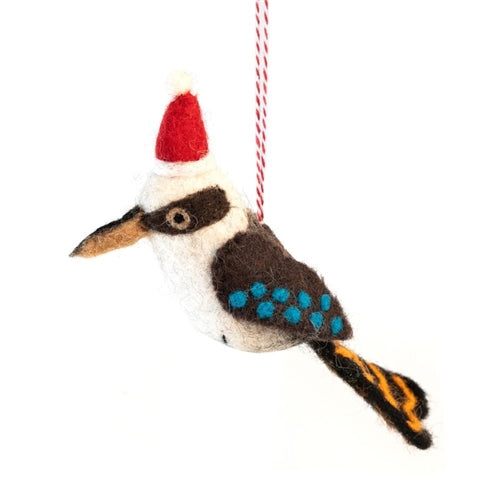 Gifted Hands Gifted Hands Felt Christmas Ornament - Kate the Kookaburra