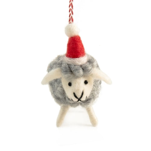Gifted Hands Gifted Hands Felt Christmas Ornament - Scott the Sheep
