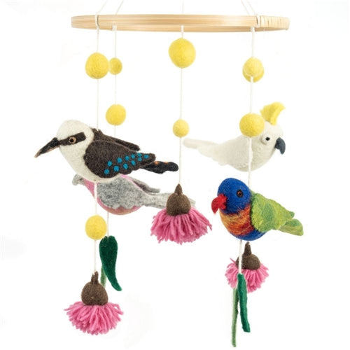 Gifted Hands Gifted Hands Felt Mobile - Australian Birds