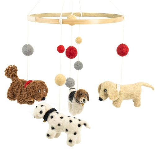 Gifted Hands Gifted Hands Felt Mobile - Dogs