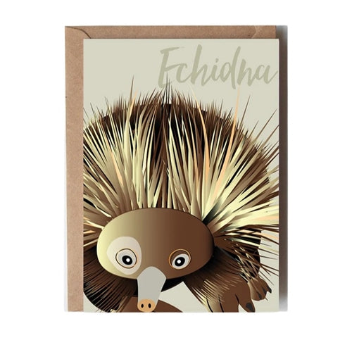 Gilli Stationery Gilli Stationery Greeting Card - Echidna