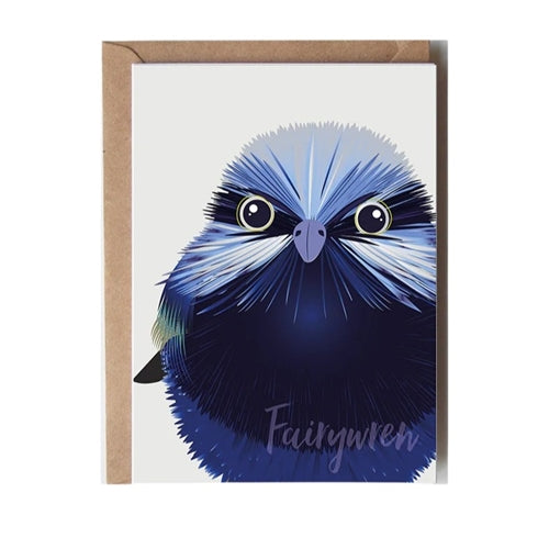 Gilli Stationery Gilli Stationery Greeting Card - Fairy Wren