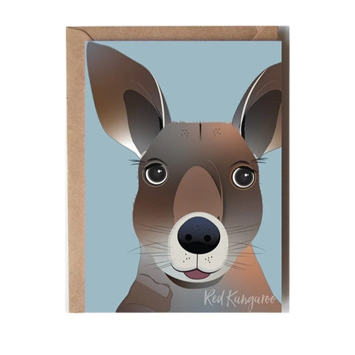 Gilli Stationery Gilli Stationery Greeting Card - Kangaroo