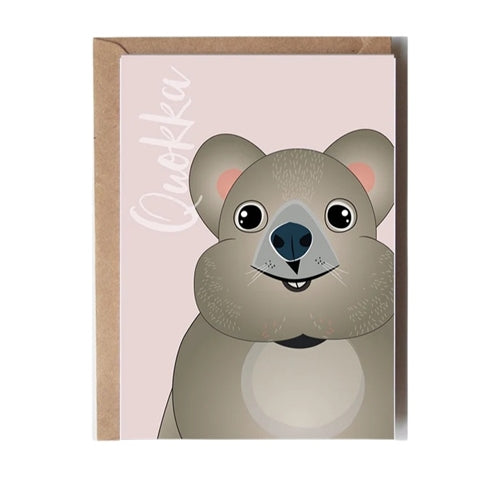 Gilli Stationery Gilli Stationery Greeting Card - Quokka