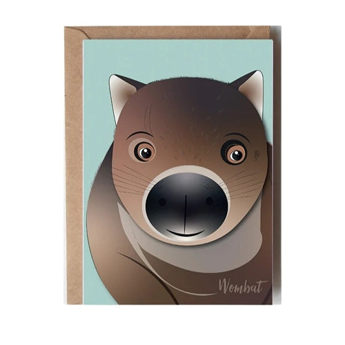 Gilli Stationery Gilli Stationery Greeting Card - Wombat