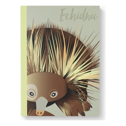 Gilli Stationery Gilli Stationery Journal - A5, Ruled, Echidna