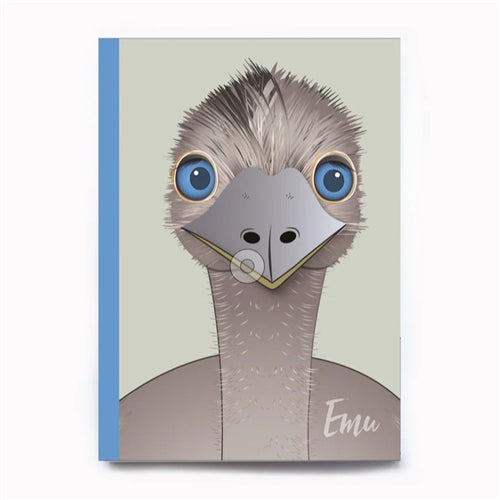 Gilli Stationery Gilli Stationery Journal - A5, Ruled, Emu