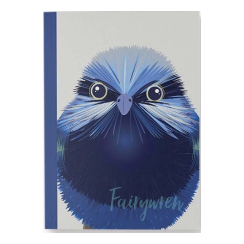 Gilli Stationery Gilli Stationery Journal - A5, Ruled, Fairy Wren